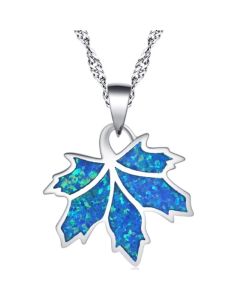 Leaves temperament female necklace