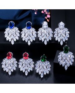 Bright Night Wedding Aaa Zircon Earrings Stud Earrings