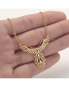 Flying Eagle Necklace Clavicle Chain Jewelry
