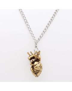 Solid heart necklace