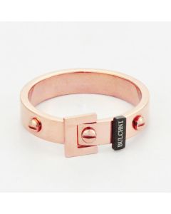 Willow Stud Belt Buckle Rose Gold Ring