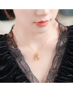 Women's Golden Bear Pendant