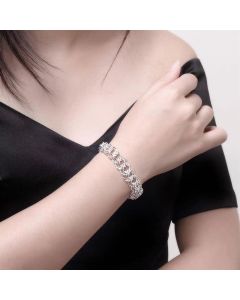European And American Bracelet Ring Silver Plated Jewelry