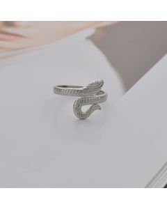 Fashion Women's Stainless Steel Snake Ring