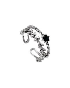 Double leaf ring