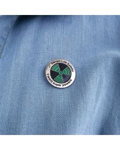 Science Forgets About Lab Safety Brooch