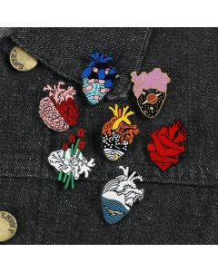 Fashion Simple Cartoon Alloy Badge Brooch