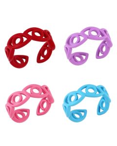 Personality Niche Design Girl Index Finger Ring Cute Candy Color