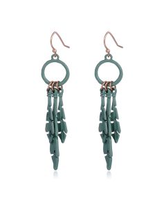 Retro Long Personalized Geometric Earrings