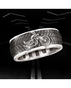 Motorcycle Fashion Men's And Women's Punk Ring
