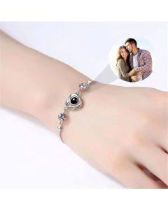 Women's S925 Silver Simple Projection Bracelet