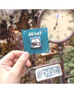 Dv Cat Original Personality Badge Brooch For Men And Women