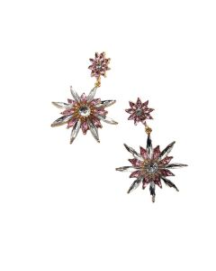 Fashion Temperament Alloy Diamond Earrings