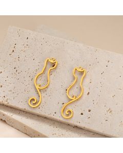 In Stock Wholesale Stainless Steel DIY Ornament Accessories 18K Gold