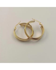 Fashion Double Ring Earring Female Ornament