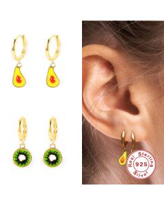Fruit Pendant Drop Oil Earring Earrings Fashion Simple Creative Earring Earrings
