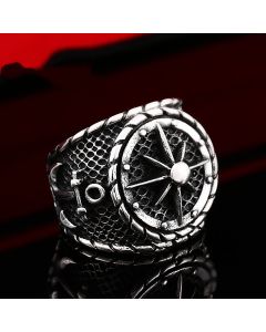 Personalized Men's Stainless Steel Ring