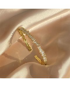 Geometric Irregular Zircon Starry Bracelet For Women