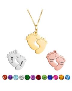 Stainless steel Zircon Necklace