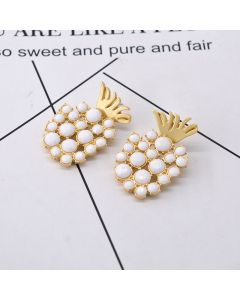 Baroque Pineapple Diamonds Jane Yue Fashion Earrings Earrings