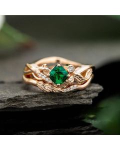 Faux Square Zircon Ladies Ring
