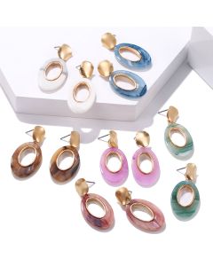 Women's Geometric Acrylic Earrings Simple