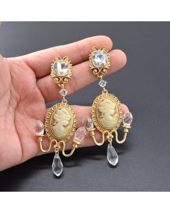 European And American Style Antique Retro Temperament Baroque Gems