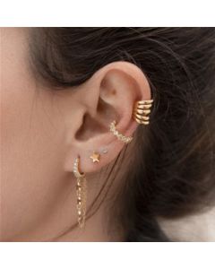 Long Chain Tassel XINGX Eardrops Graceful And Fashionable