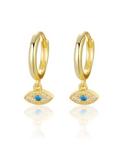 Women's Fashion Diamond S925 Sterling Silver Ear Buckles