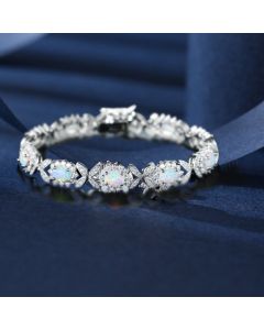 Jewelry Fashion Zircon Opal Bracelet