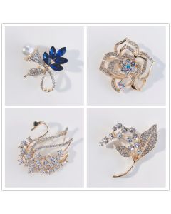 Corsage Color Preserving Electroplating Alloy Women