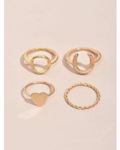 Women's Fashion Ring Alloy Ring All-match