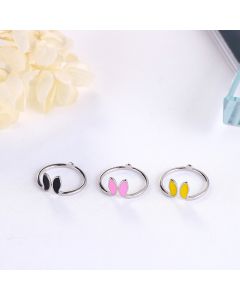 Dripping Glaze Bunny Ears Female Open Ring