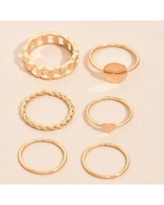 Women's Fashion Ring Alloy Ring All-match