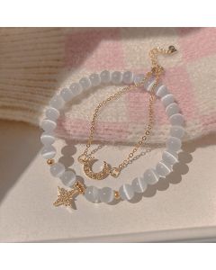 Women's Star Moon Opal Bracelet
