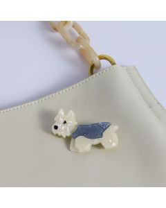 Acrylic Animal Brooch Dog Cartoon
