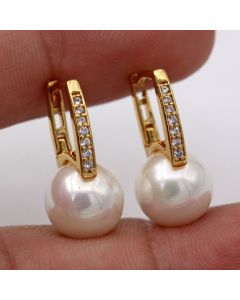 Fashion Gold Pearl Ear Clip