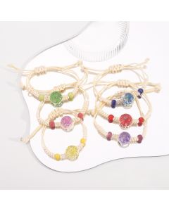 Simple Design Starry Dried Flower Bracelet Sweet Beauty