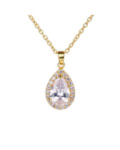 Trendy single drop-shaped pendant