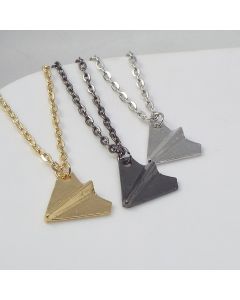 Small aircraft alloy pendant