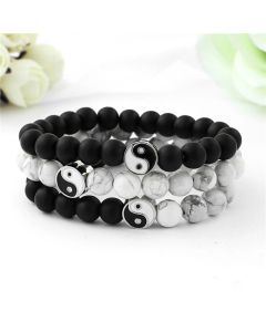 Tai   White Turquoise Frosted Bracelet