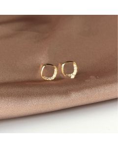 Fashion Hollow Whole Body 925 Sterling Silver Temperament Earrings