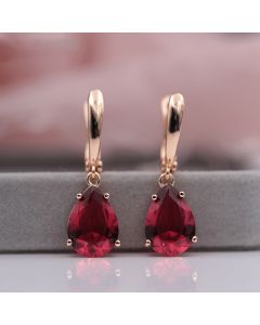 Ladies Long Earrings Fashion Party Jewelry Natural Zircon