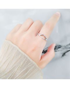 Romantic Hands Than Heart Ring Fashion