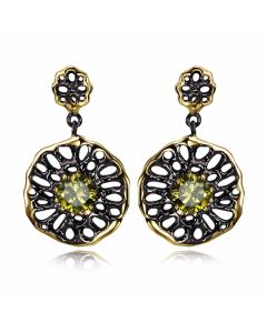 Retro personality female earrings