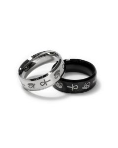 Ancient Egyptian Cross Eye Of Horus Logo Ring Amazon Sells Ring