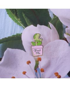 Feed Me Venus Flytrap Brooch Interesting