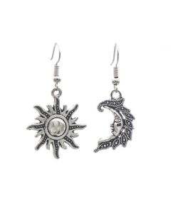 Stars And Moon European And American Retro Pendant Jewelry Clavicle Chain