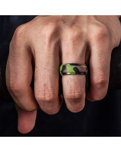 8.0 new curved step silicone ring