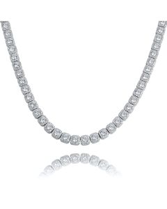 Zircon Plum Necklace